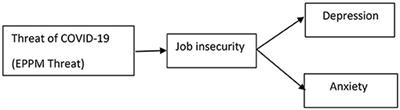 The Threat of COVID-19 and Job Insecurity Impact on Depression and Anxiety: An Empirical Study in the USA